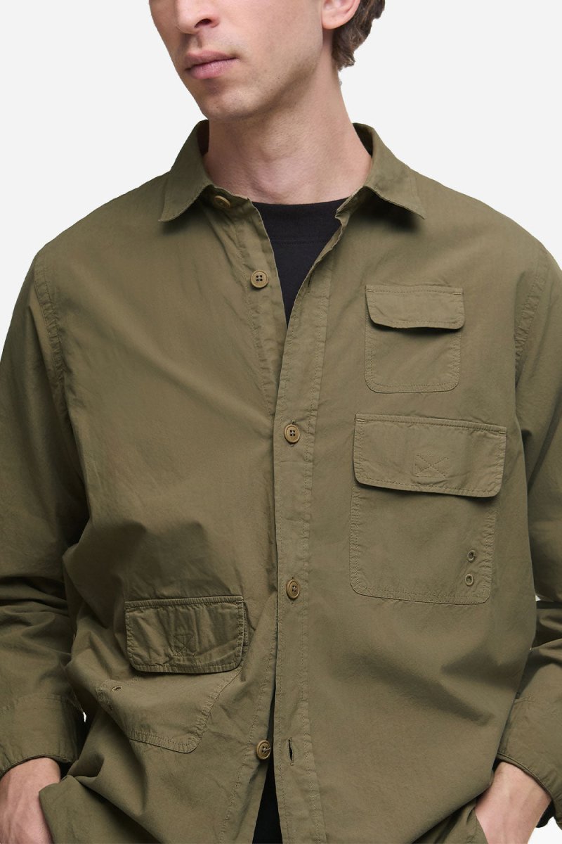 Barbour Morwick OS Shirt (British Khaki) | Shirts