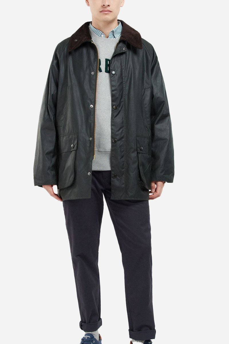 Barbour OS Bedale Wax Jacket (Sage) | Jackets