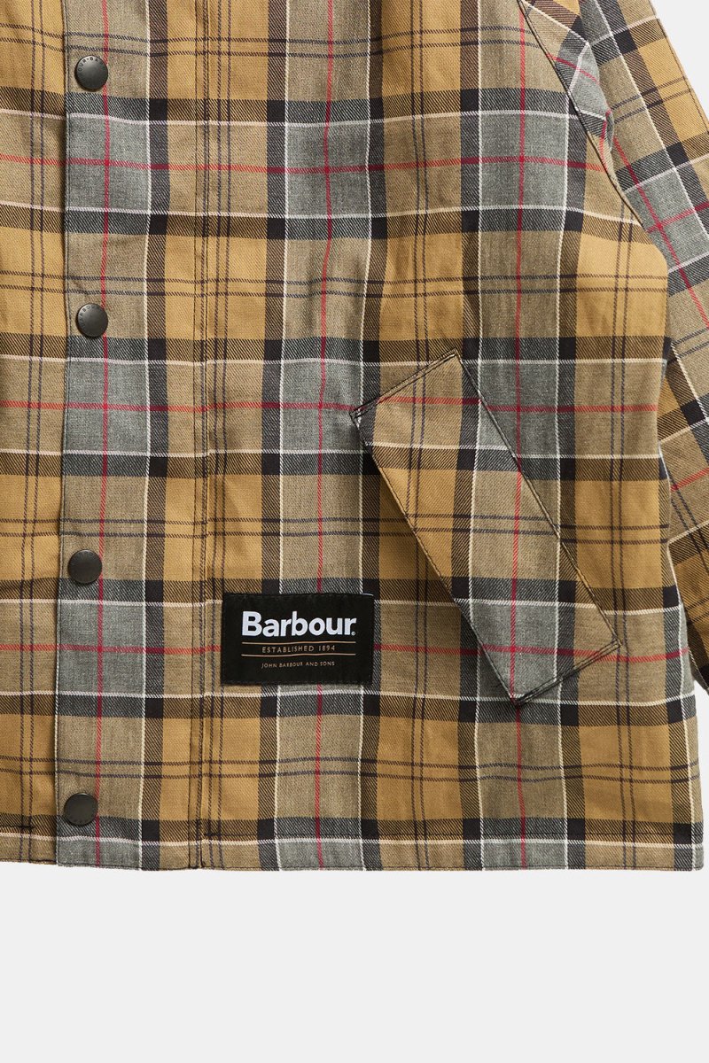 Barbour Oversized Reversible Transport Jacket (Asphalt) | Jackets