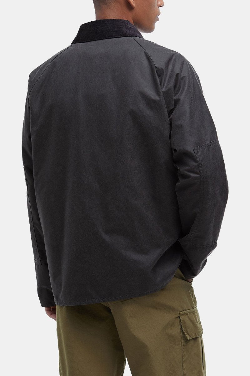 Barbour Re - Engineered Bedale Waxed Jacket (Charcoal) | Jackets