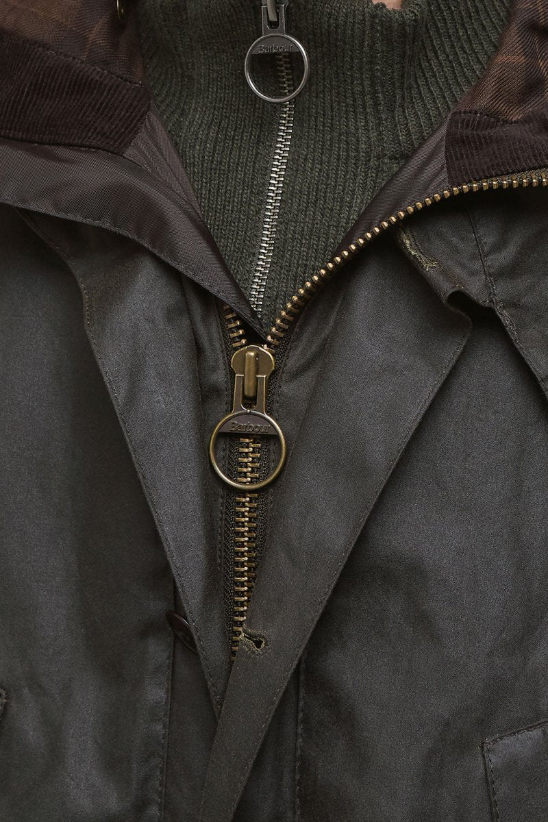 Barbour Re - engineered Endurance Mountain Wax Parka (Olive) | Jackets