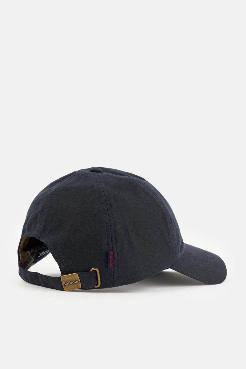 Barbour Wax Sports Cap (Navy) | Hats