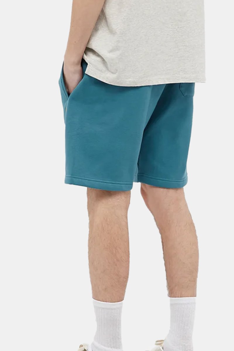 Carhartt WIP Chase Sweat Shorts (Hydro &amp; Gold) | Shorts