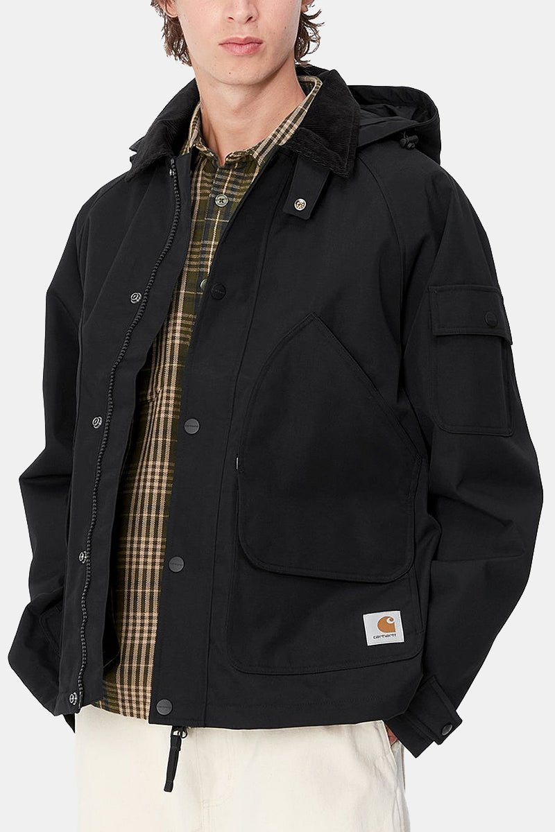 Carhartt WIP Clarton Jacket (Black/Black) | Jackets