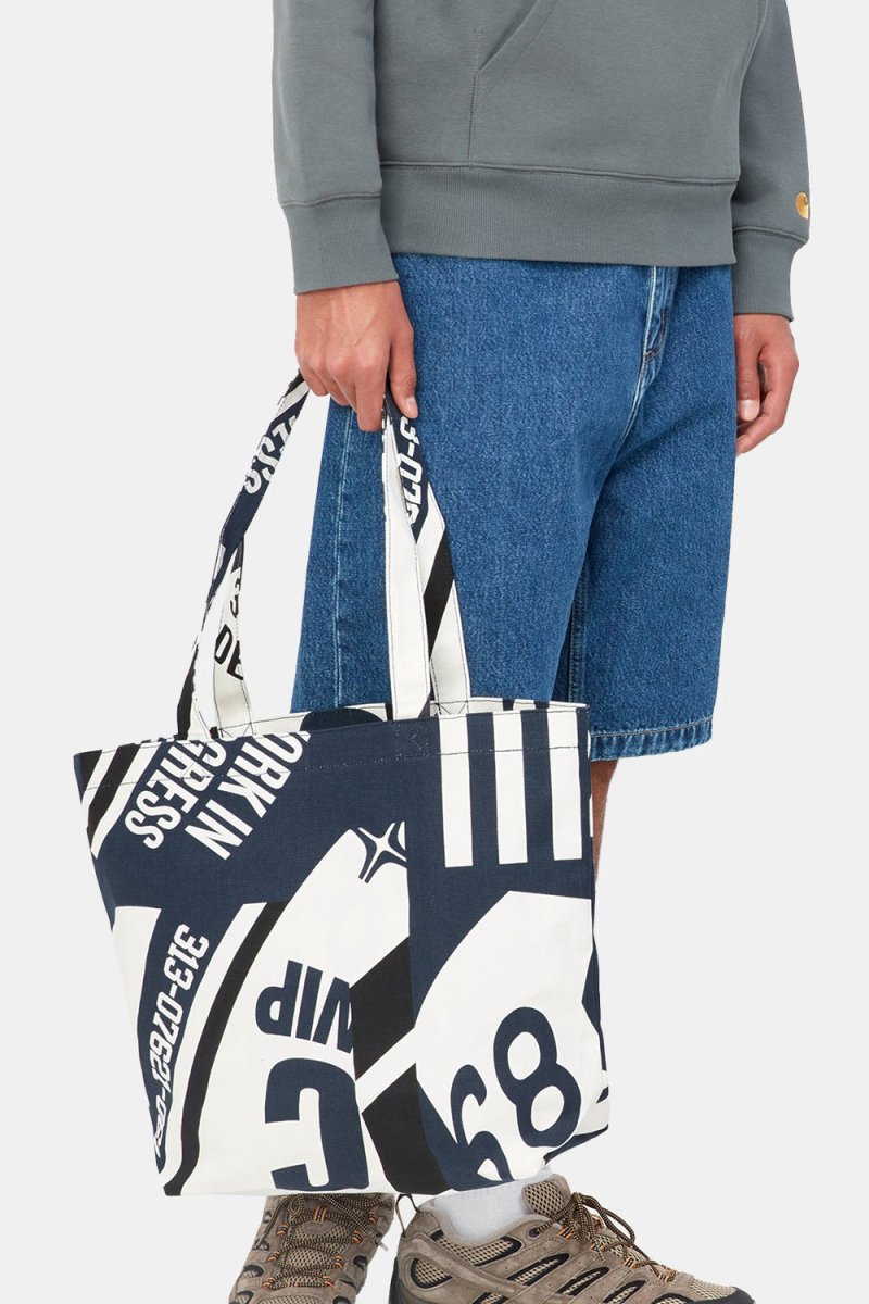 Carhartt WIP Graphic Tote Bag (Marina Blue) | Bags