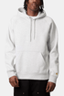 سويت شيرت Carhartt WIP بغطاء للرأس (رمادي هيذر/ذهبي) | البلوزات