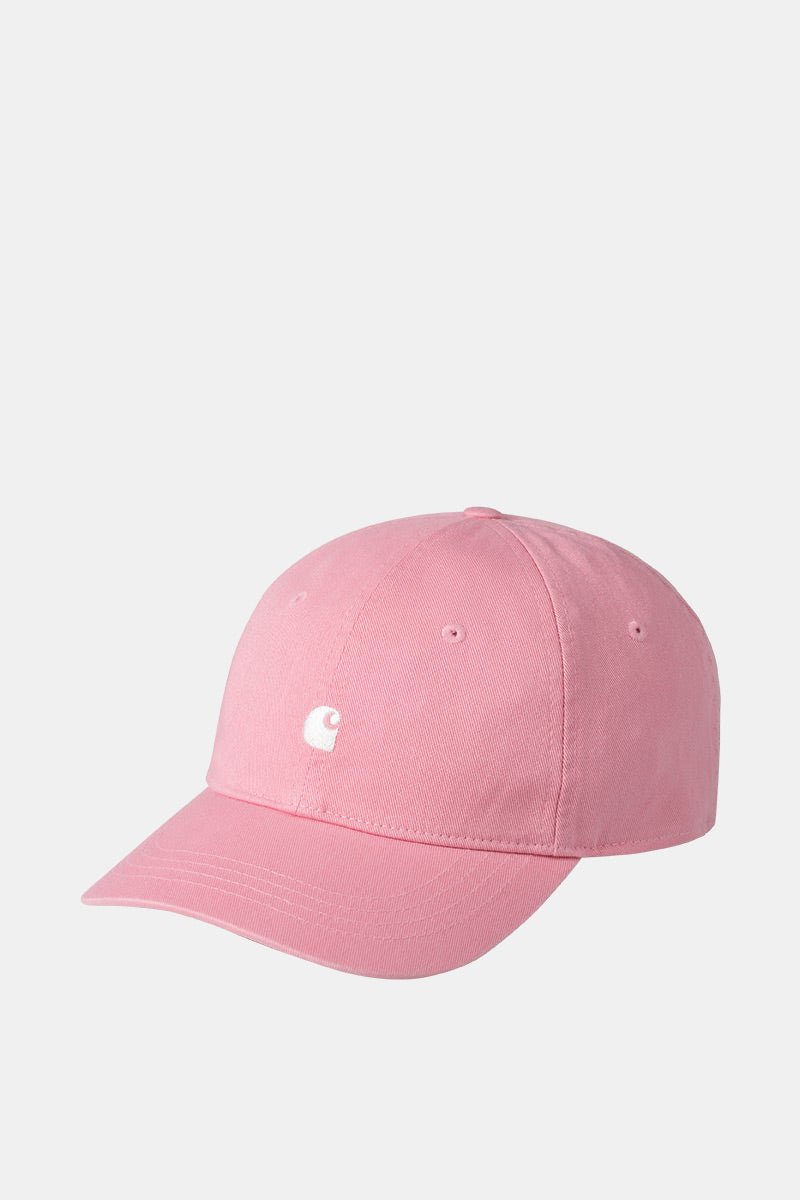 Carhartt WIP Madison Logo Cap (Dusty Rose/Wax) | Hats