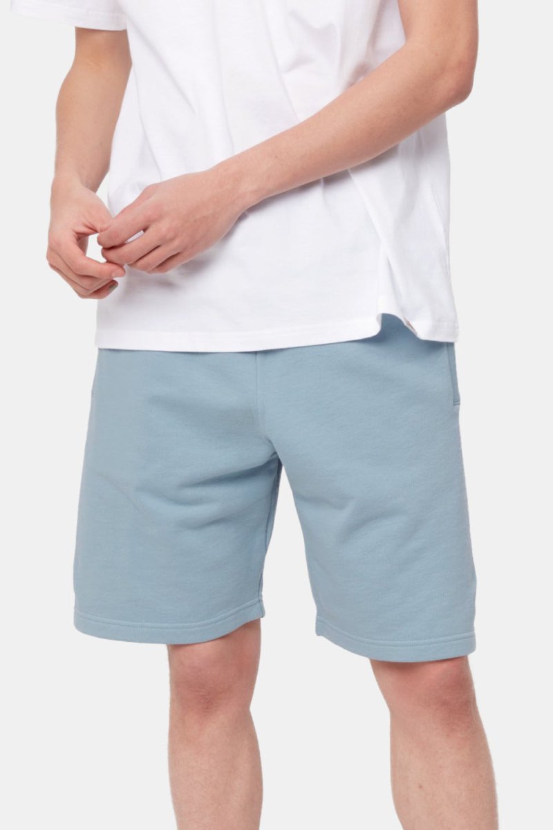 Carhartt WIP Pocket Sweat Shorts (Frosted Blue) | Shorts