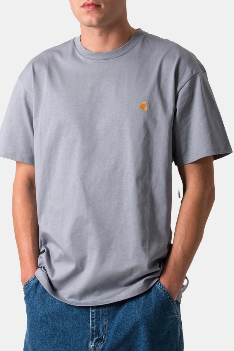 Carhartt WIP Short Sleeve Chase T-Shirt (Mirror &amp; Gold) | T-Shirts