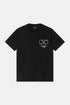 تي شيرت Carhartt WIP بأكمام قصيرة (أسود/أبيض) | قمصان
