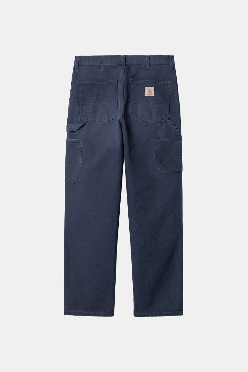 Carhartt WIP Single Knee Organic Cotton Pant (Air Force Blue) | Trousers