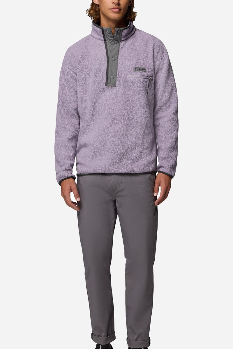 Columbia Helvetia™ II Half Snap Fleece (Shale Purple) | Sweaters