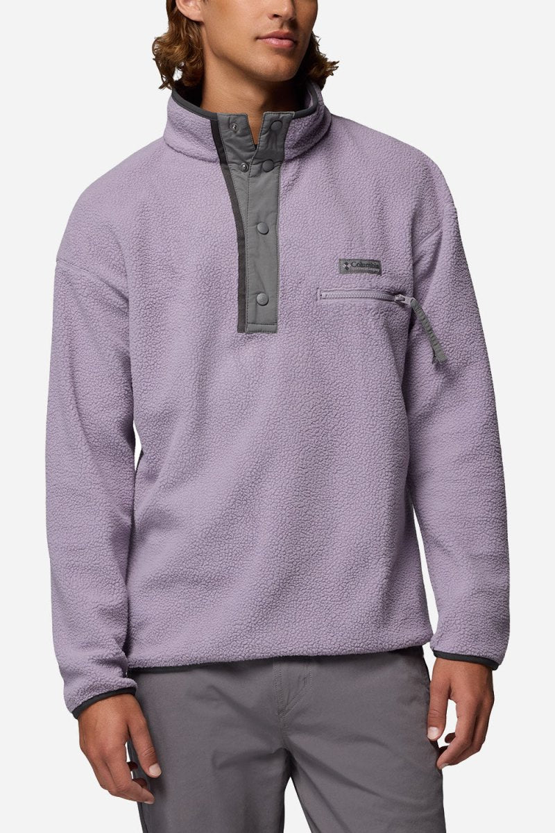 Columbia Helvetia™ II Half Snap Fleece (Shale Purple) | Sweaters