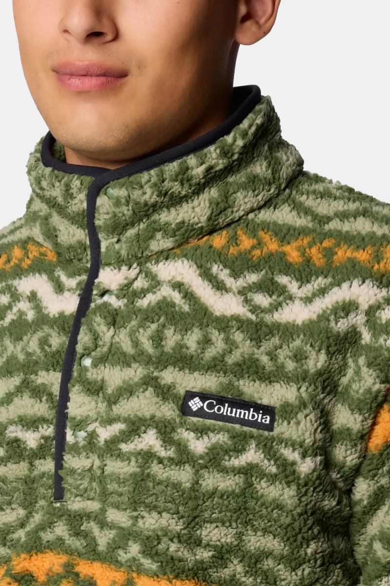 Columbia Rugged Ridge™ Half Snap Fleece (Canteen Madras Multi) | Sweaters