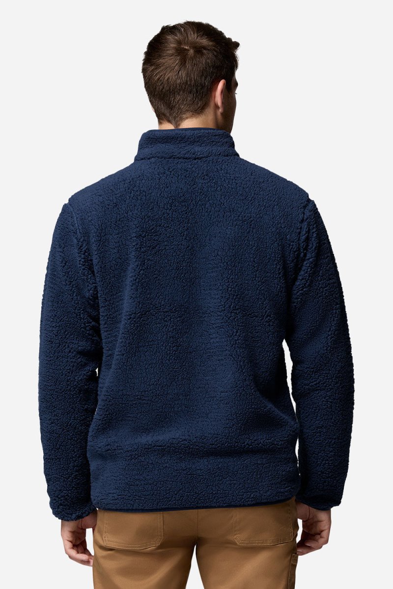 Columbia Rugged Ridge™ High Pile Full Zip (Collegiate Navy) | Sweaters