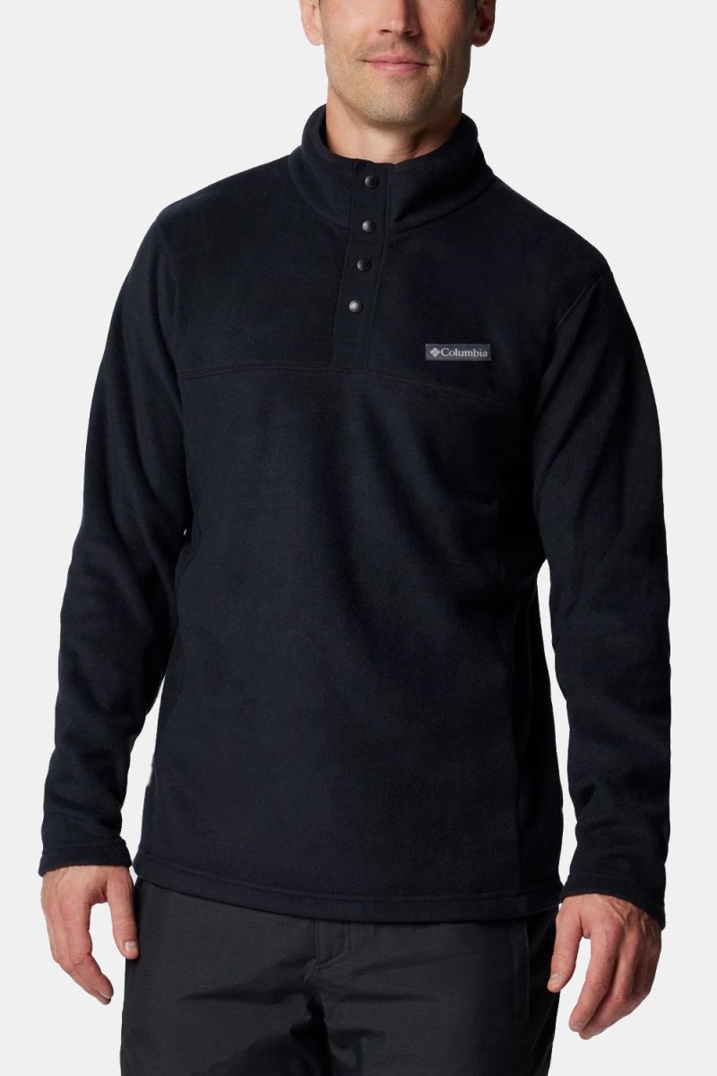 Columbia Steens Mountain™ II Half Snap Fleece (Black) | Sweaters