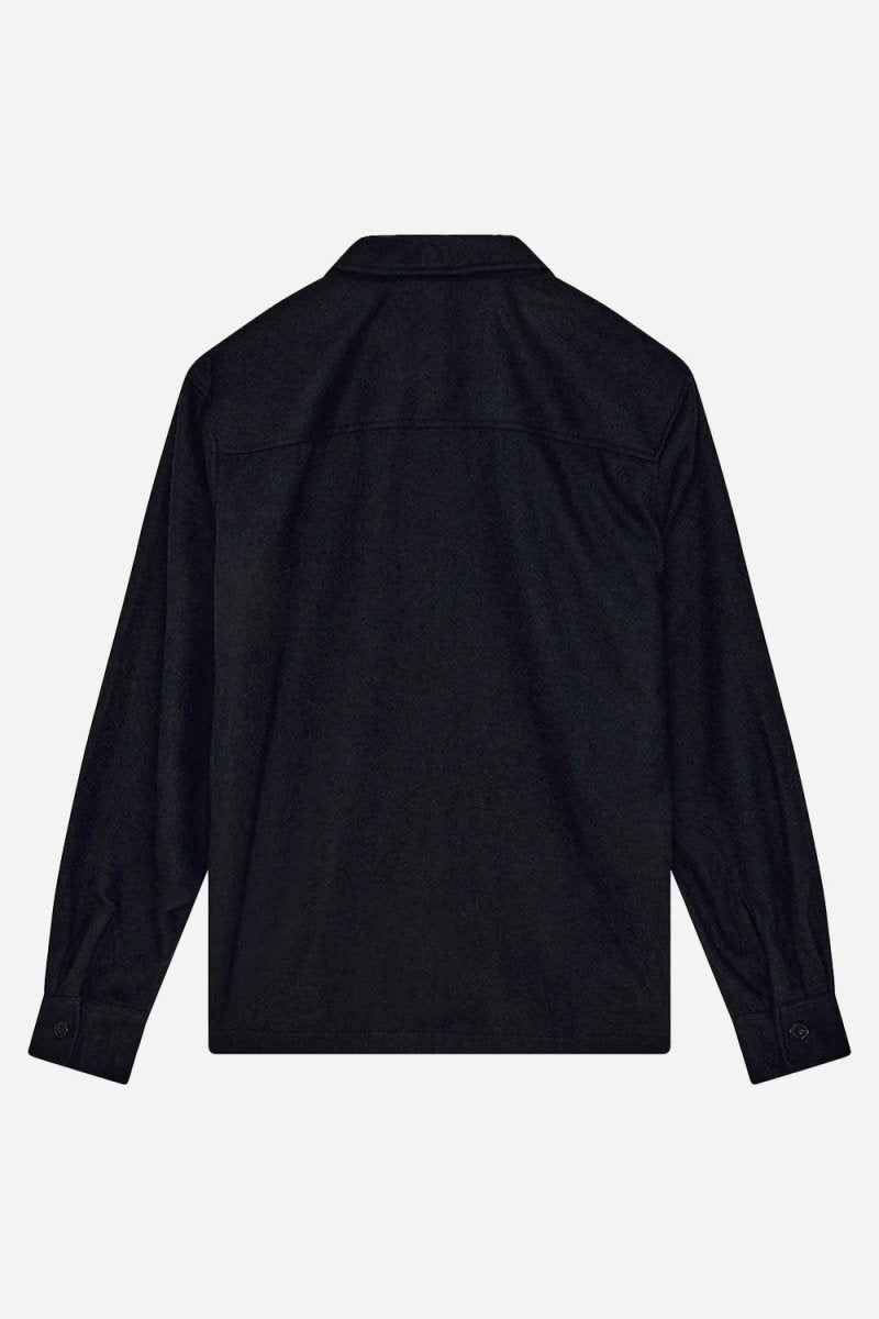 Deus Clayton Wool Shirt (Black) | Shirts