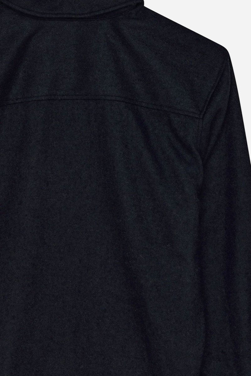 Deus Clayton Wool Shirt (Black) | Shirts