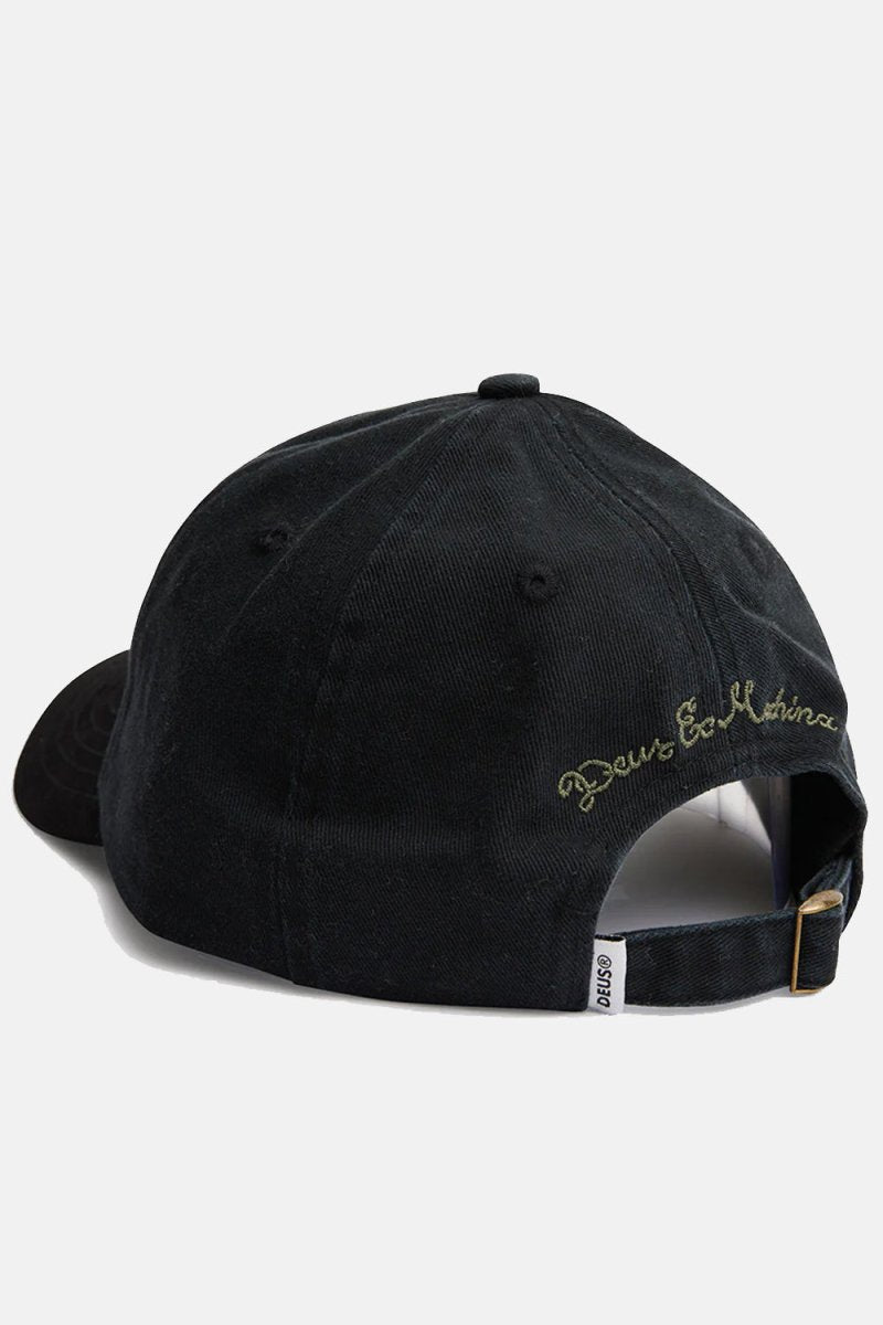 Deus Customs Portal Dad Cap (Black) | Hats