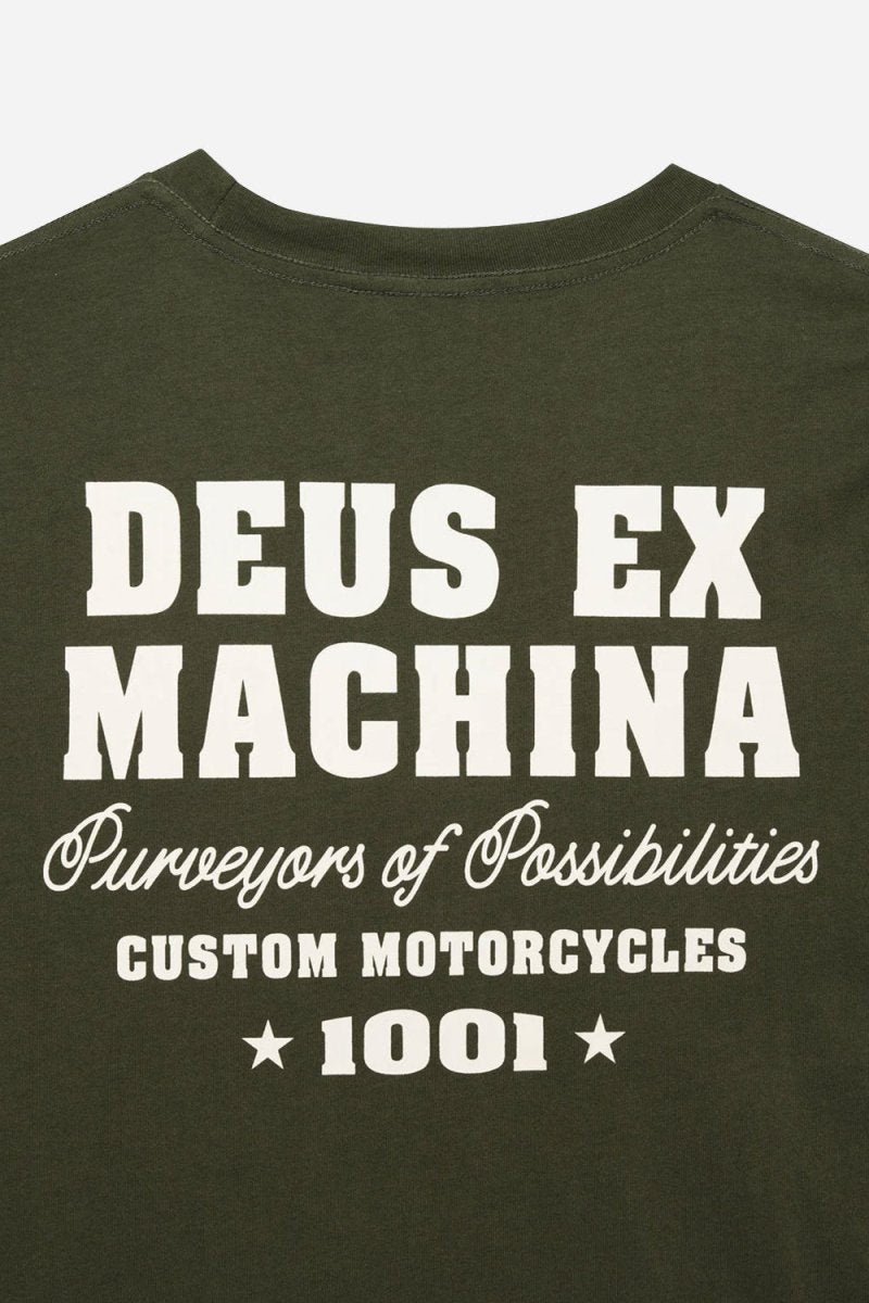 Deus Gumshoe T-Shirt (Cypress Green) | T-Shirts