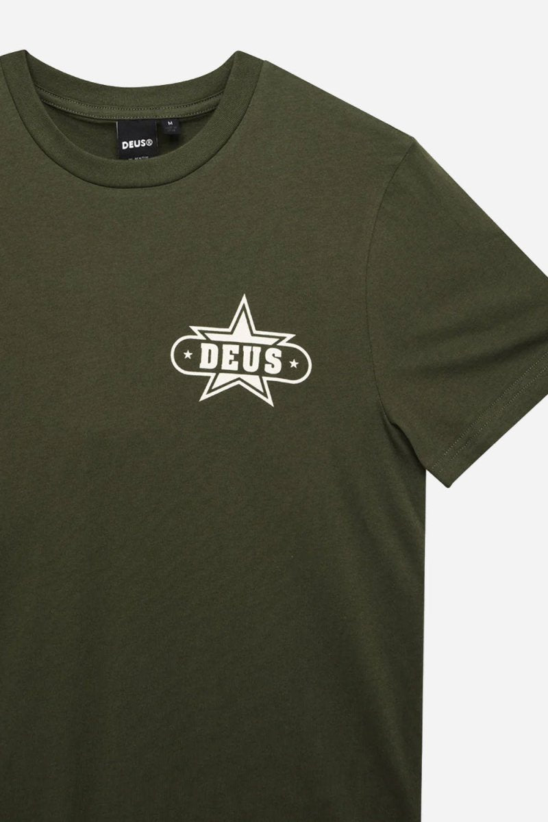 Deus Gumshoe T-Shirt (Cypress Green) | T-Shirts