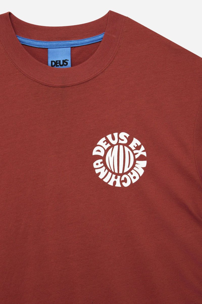 Deus Middie T-Shirt (Terracotta) | T-Shirts
