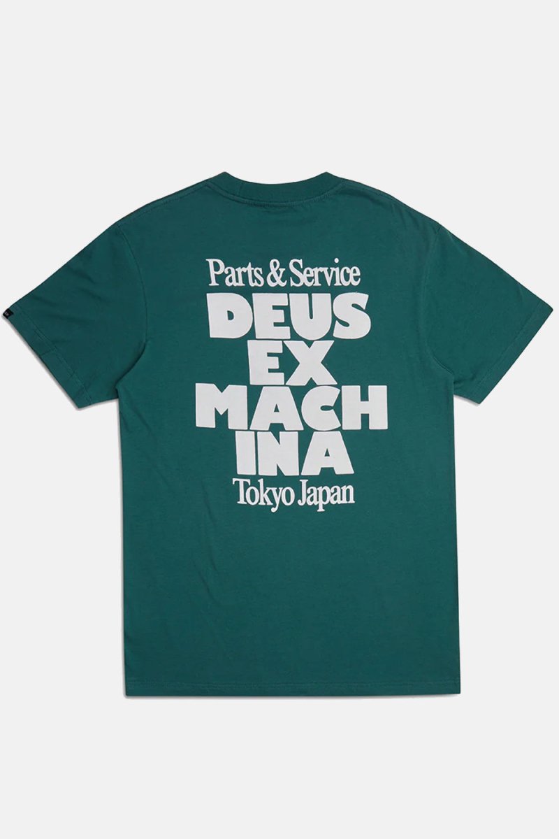 Deus Postal Organic Cotton T-Shirt (Work Green) | T-Shirts