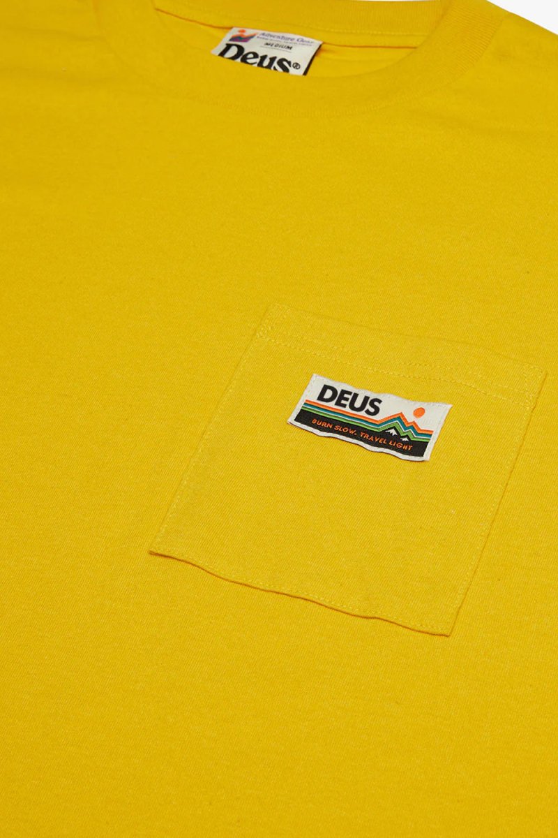 Deus Tango Pocket T-Shirt (Super Lemon) | T-Shirts