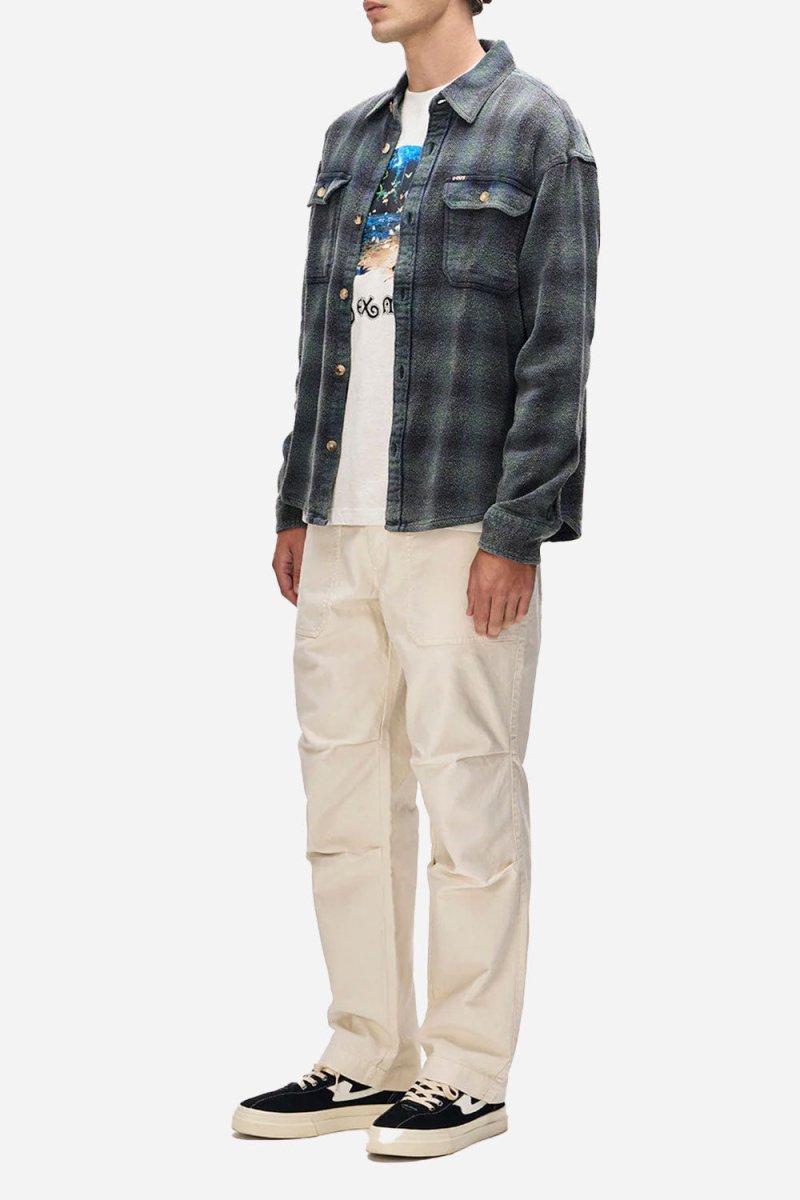 Deus Too Busy To Work Check Shirt (Black Check) | Shirts