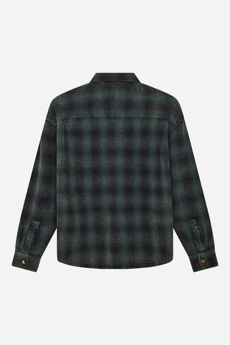 Deus Too Busy To Work Check Shirt (Black Check) | Shirts