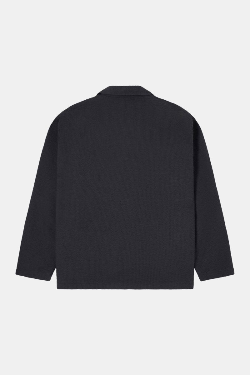 Edwin Edison Seersucker Blazer (Dark Grey) | Jackets