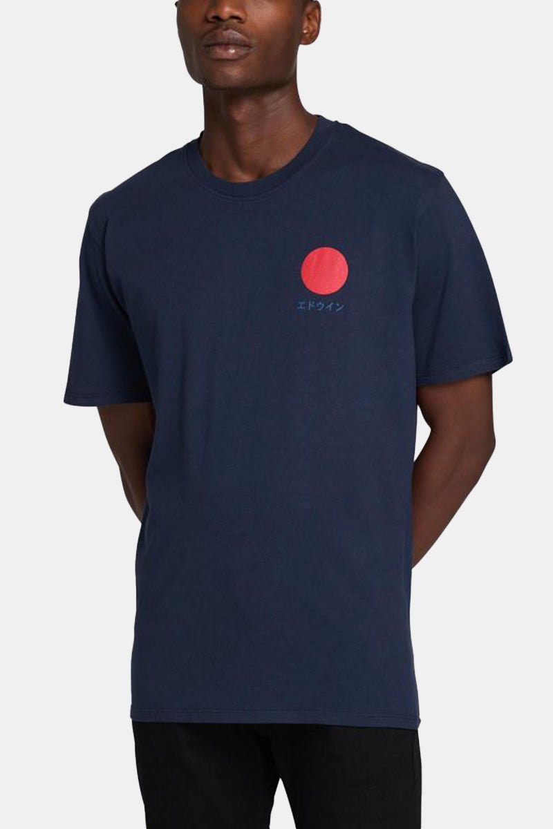 Edwin Japanese Sun T-Shirt (Navy Blazer) | T-Shirts