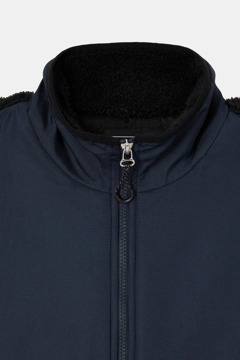 Edwin Kaiteki Half Zip Lightweight Fleece Sweat (Black) | Sweaters