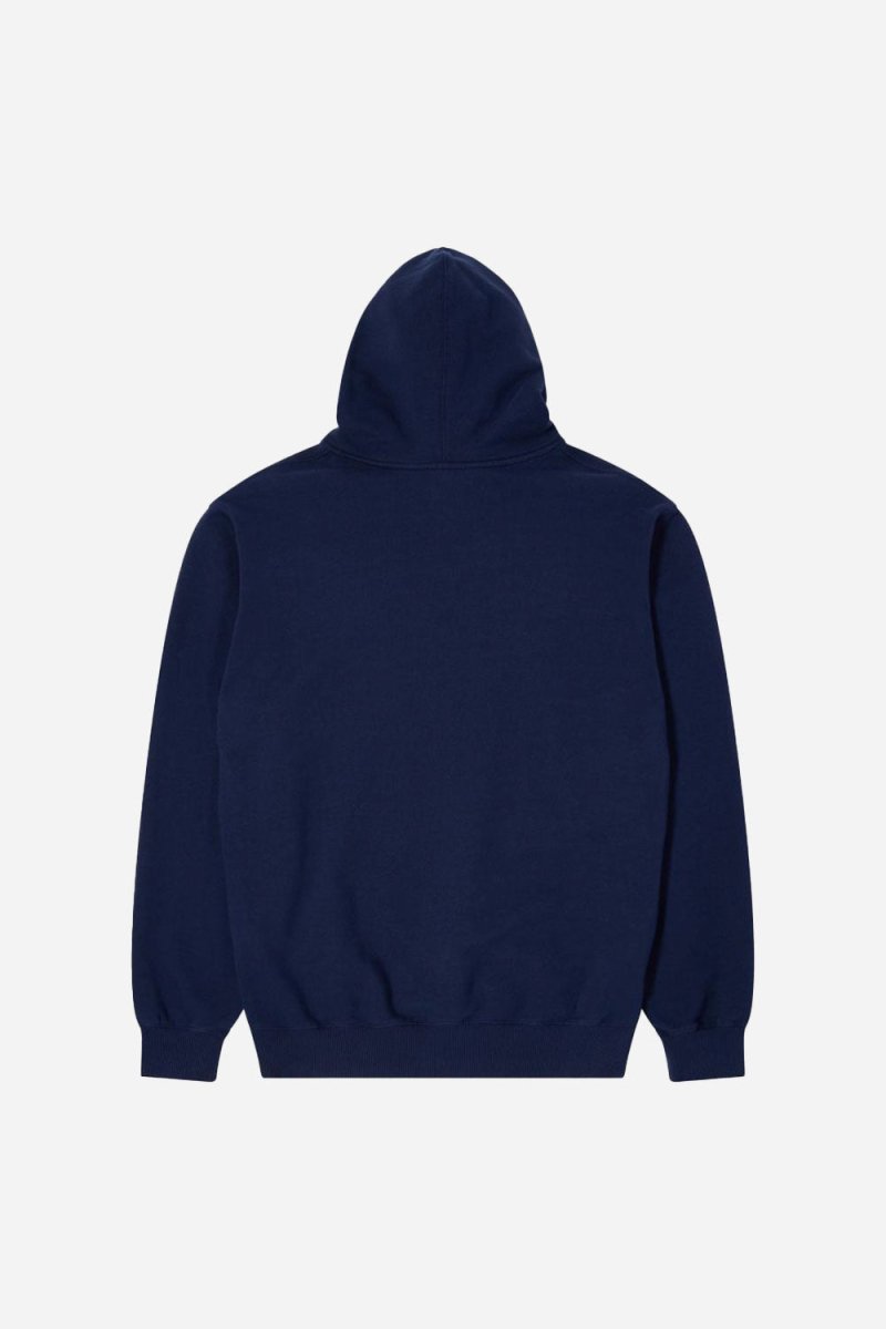 Edwin Sunset On Mount Fuji Hooded Sweatshirt (Maritime Blue) | Sweaters