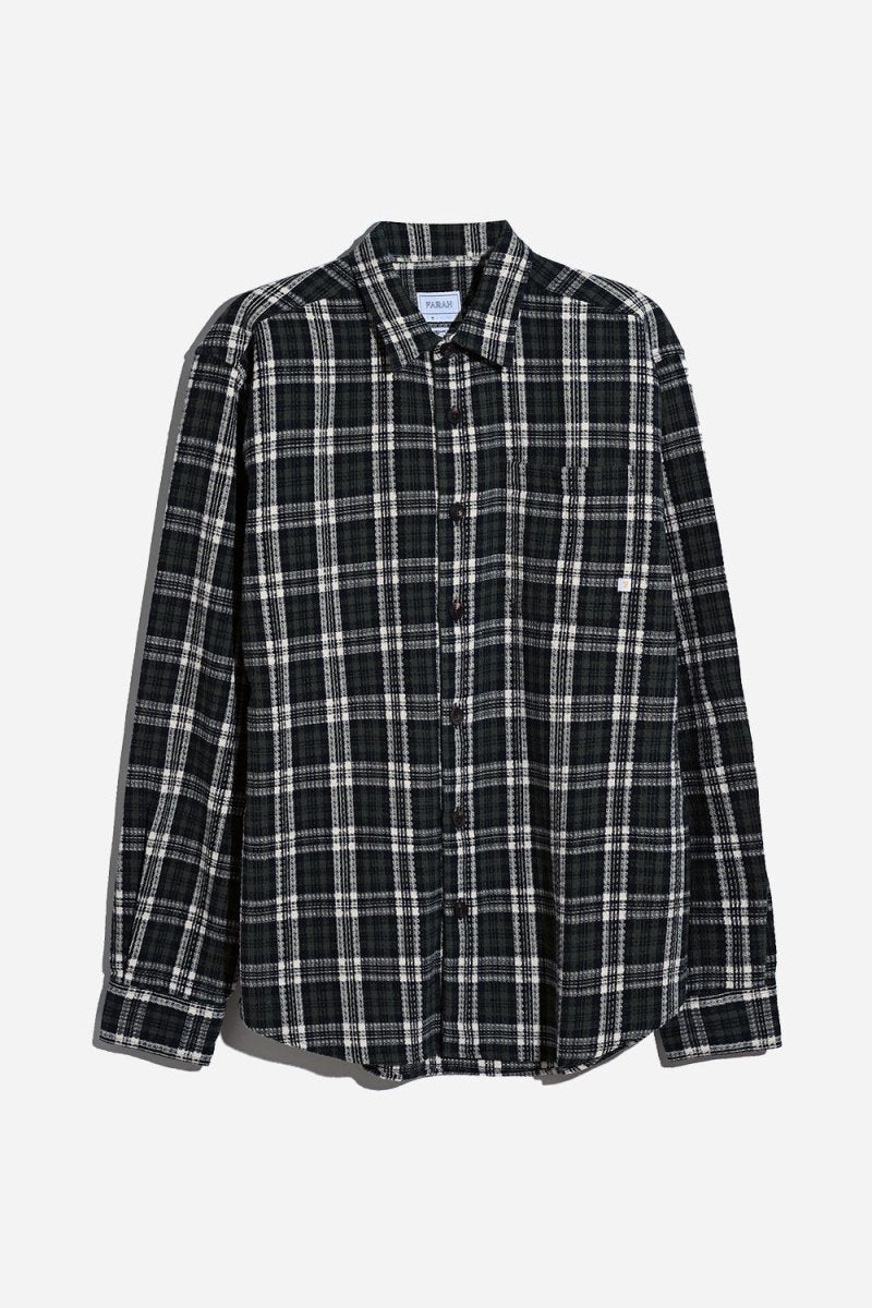 Farah Hardaker Long Sleeve Check Shirt (Rosemary) | Shirts