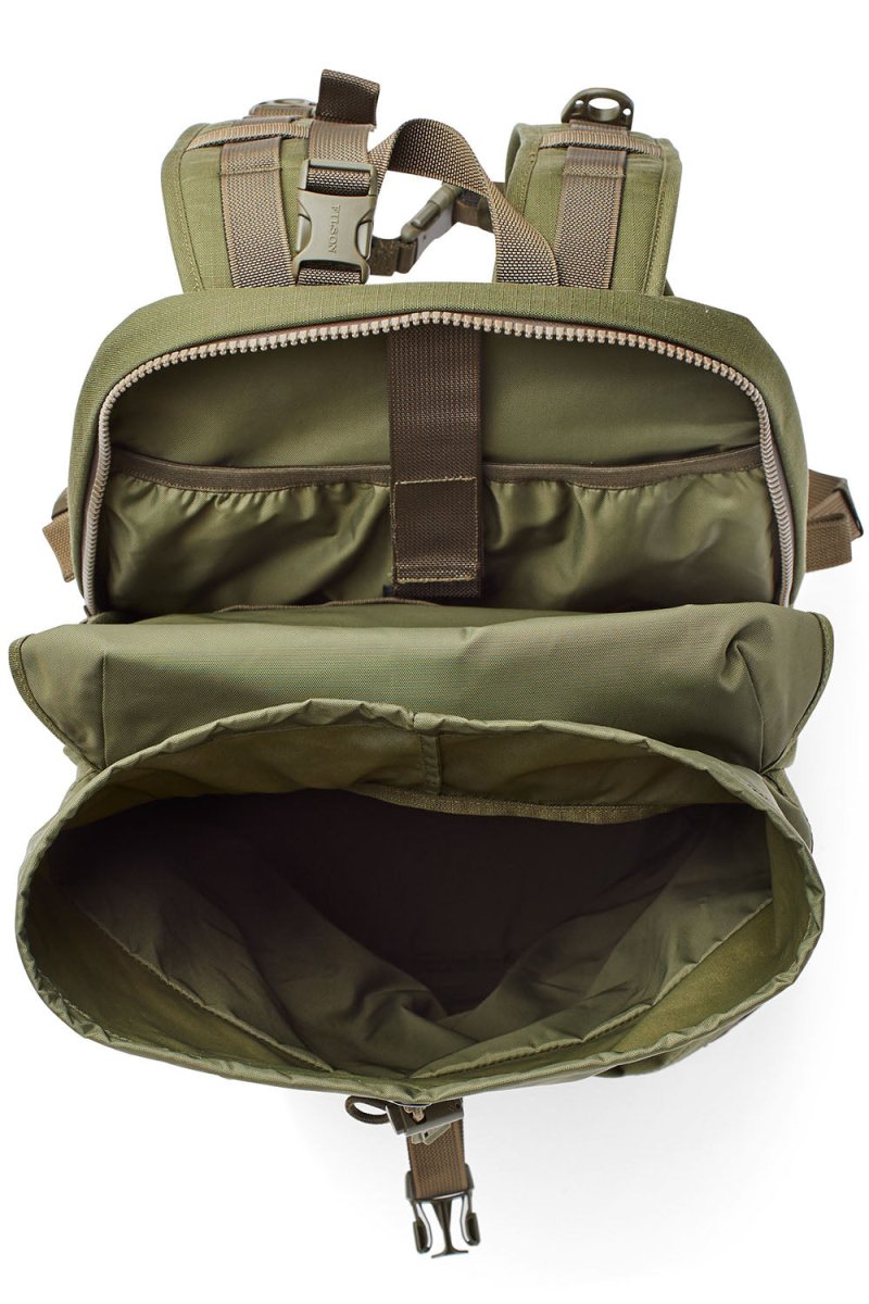 Filson Ripstop Cordura Nylon 35L Backpack (Surplus Green) | Bags