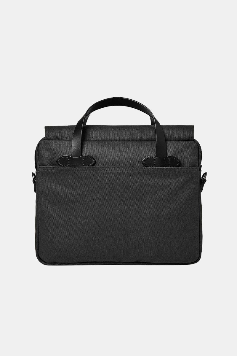 Filson Rugged Twill Original Briefcase (Faded Black) | Bags