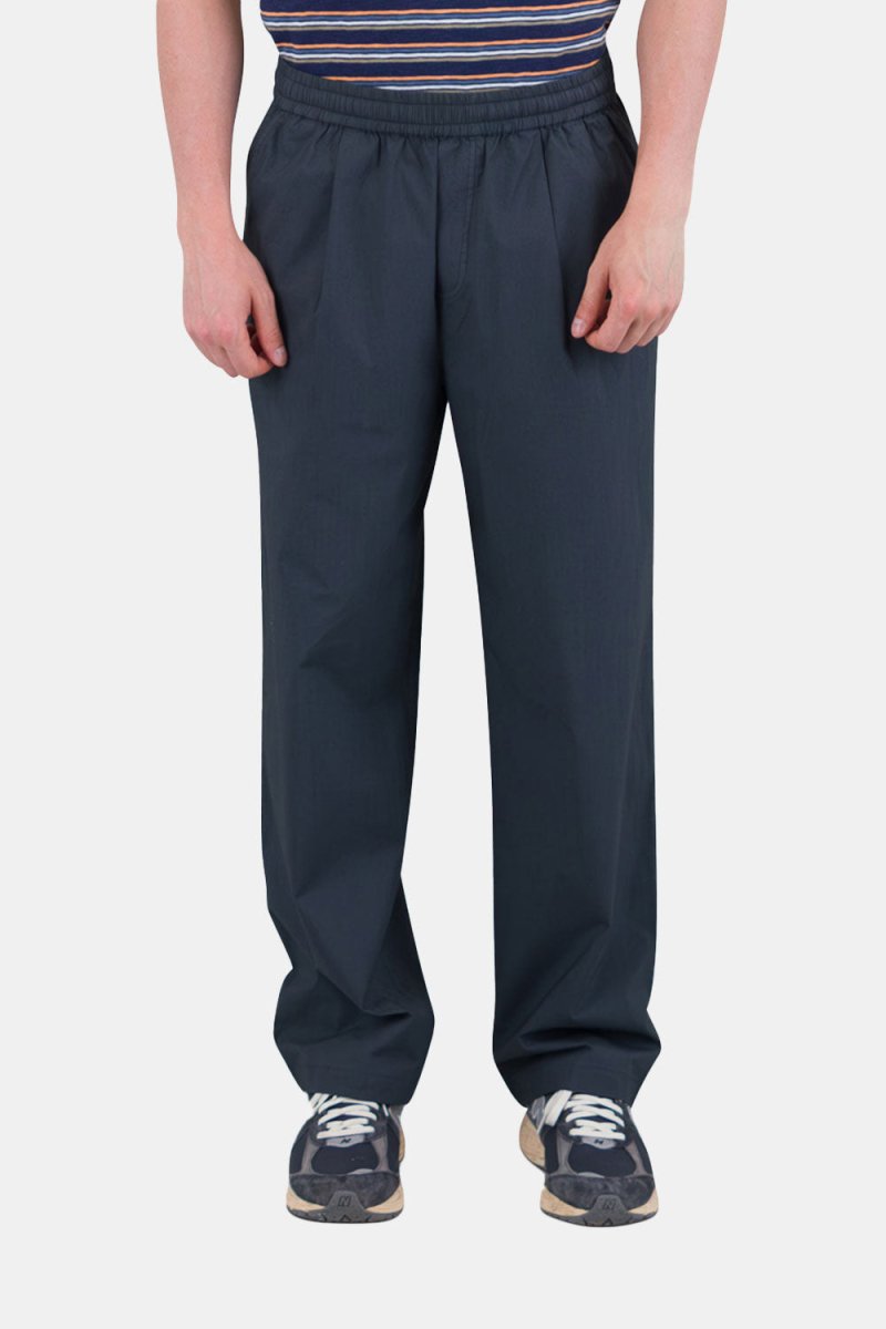 Folk Drawcord Loose Trouser (Soft Black) | Trousers