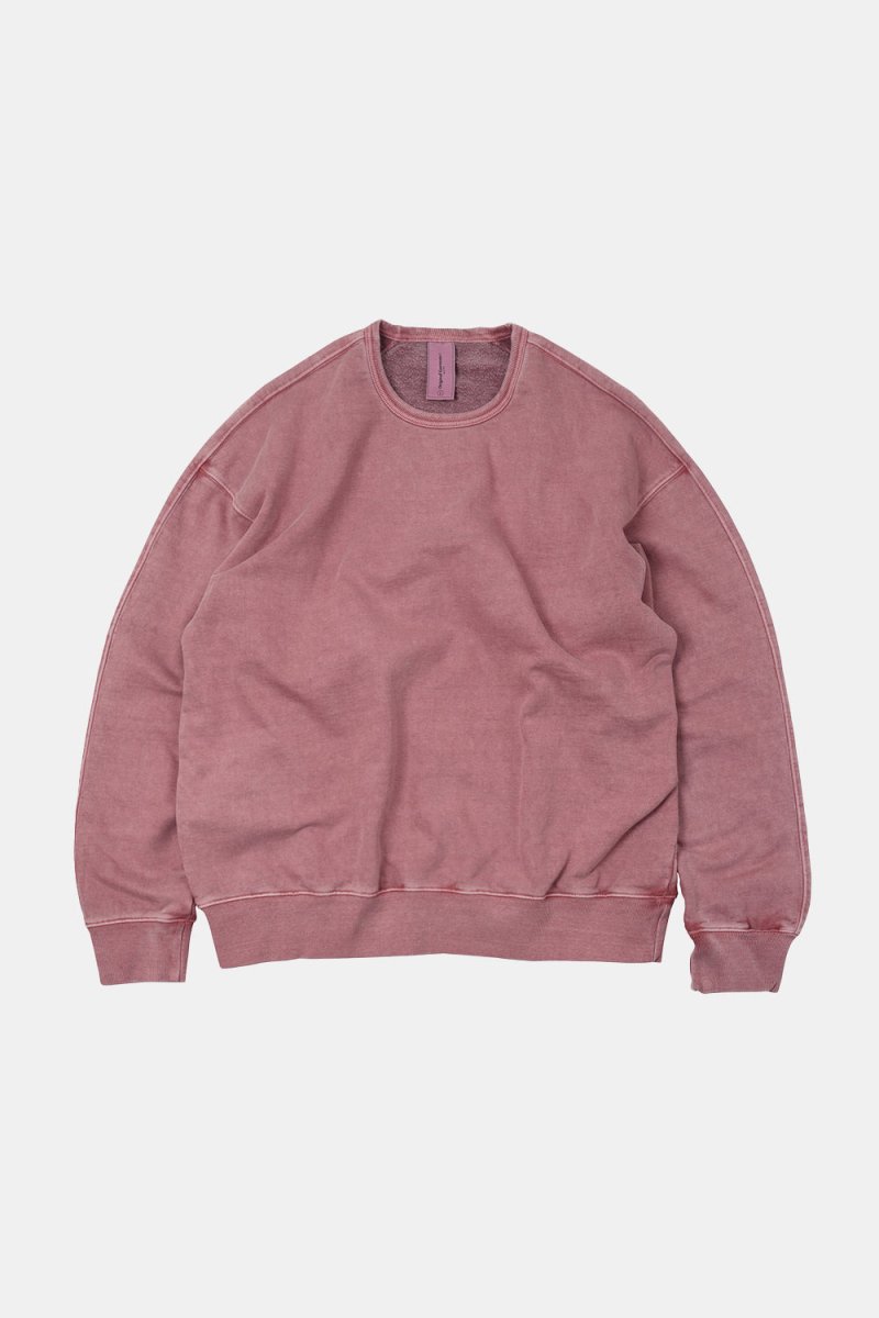 Frizmworks OG Pigment Dyeing Sweatshirt (Pink) | Sweaters