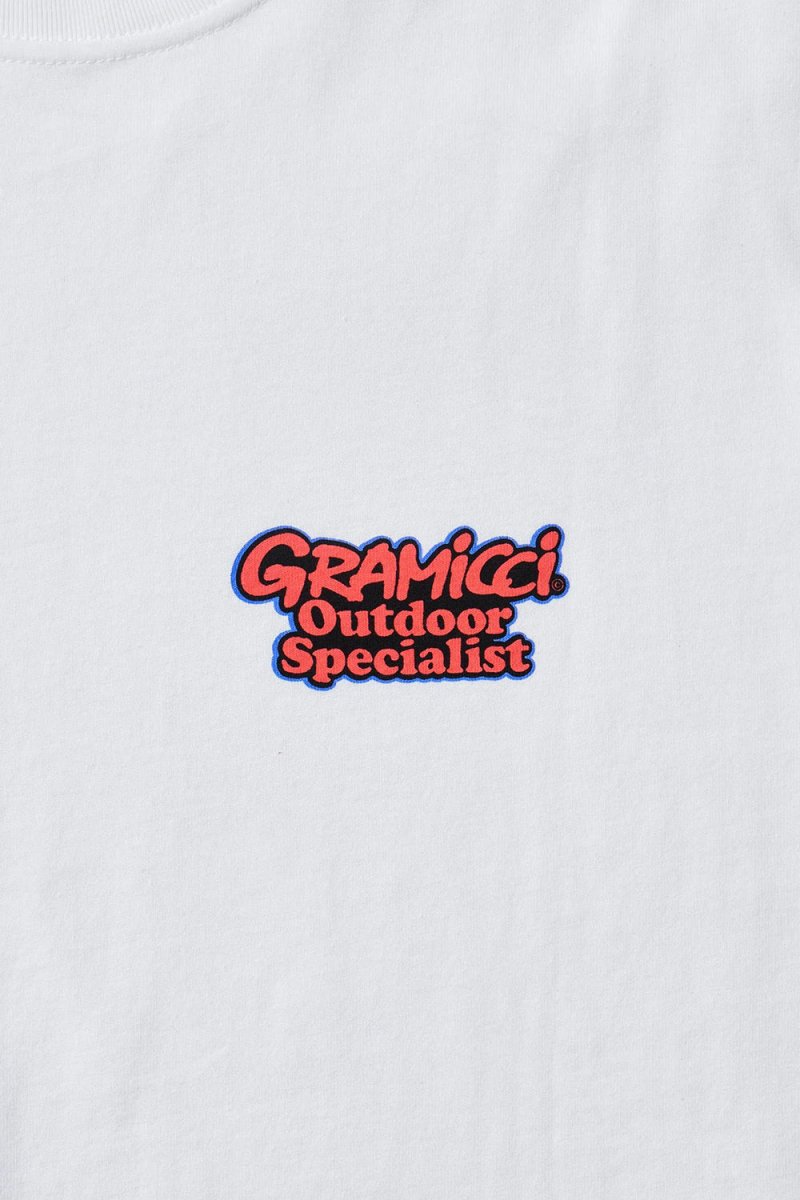 Gramicci Outdoor Specialist T-Shirt (White) | T-Shirts
