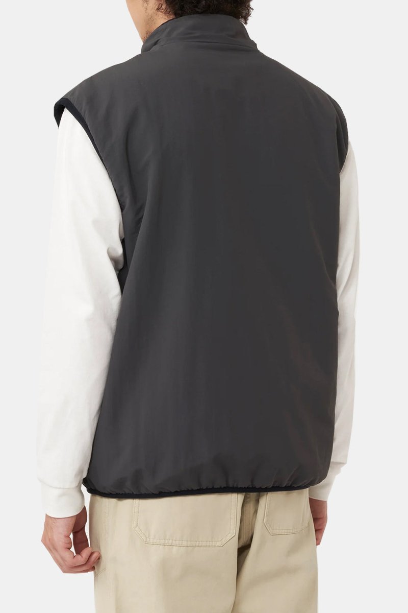 Gramicci Reversible Fleece Vest (Dark Navy) | Sweaters