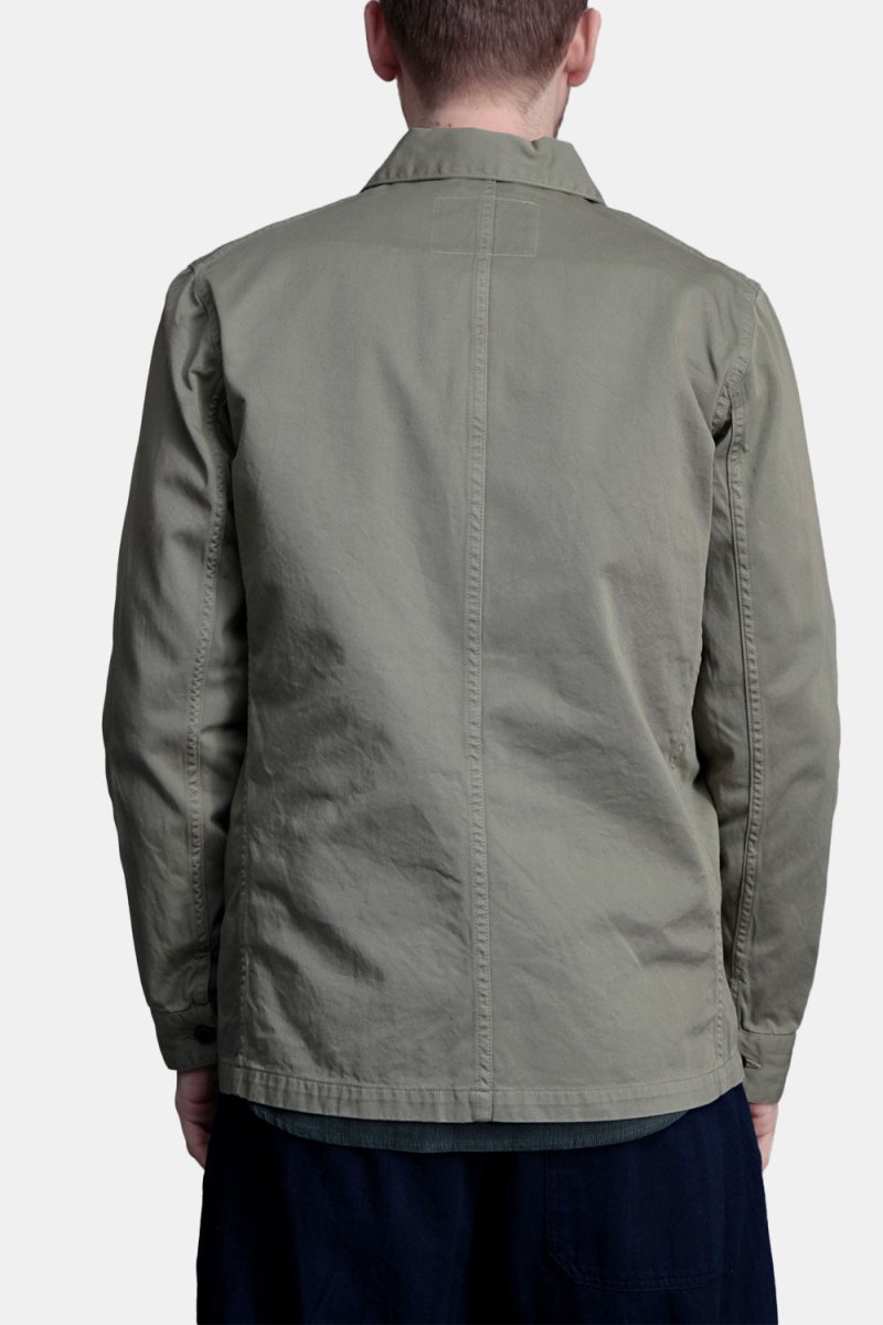 Portuguese Flannel Labura Chore Workwear Jacket (Olive) | Jackets