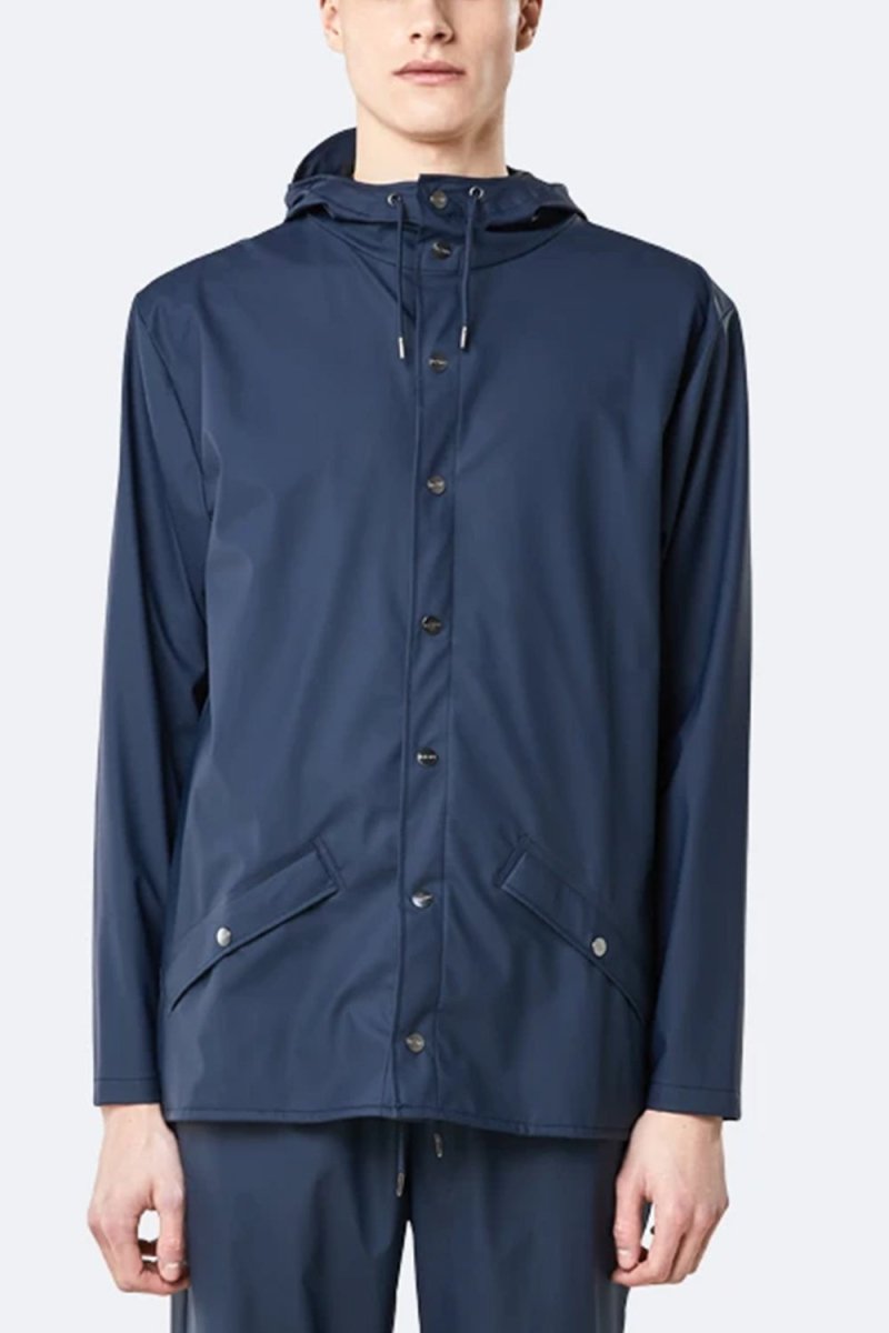 Rains Jacket (Navy Blue) | Jackets