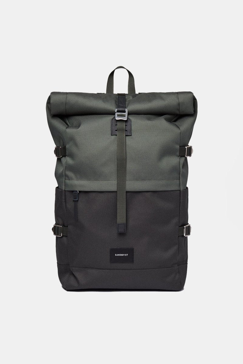 Sandqvist Bernt Backpack (Multi Green / Black) | Bags