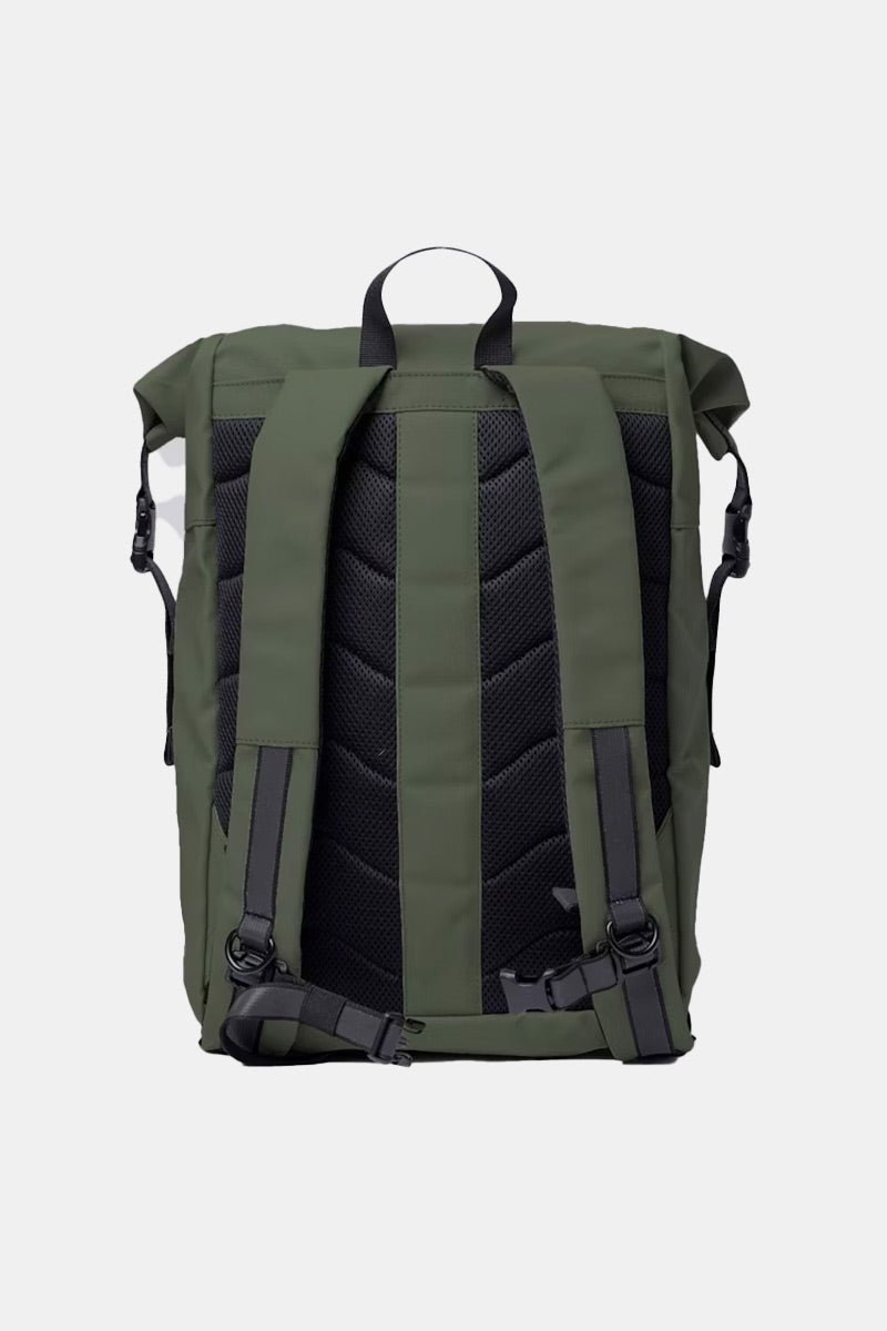 Sandqvist Konrad Water - Resistant Rolltop Backpack (Dawn Green) | Bags