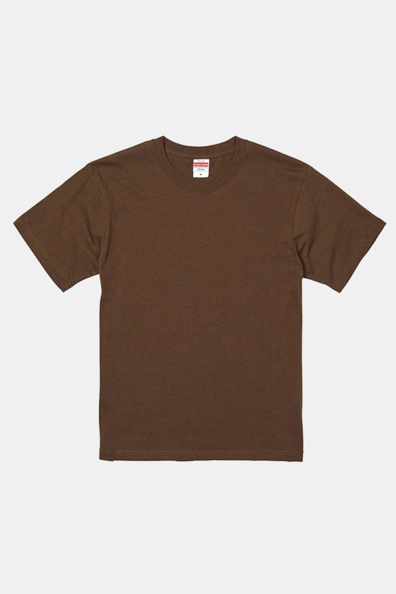 United Athle 5942 Classic Heavyweight 6.2oz T-shirt (Dark Brown) | T-Shirts