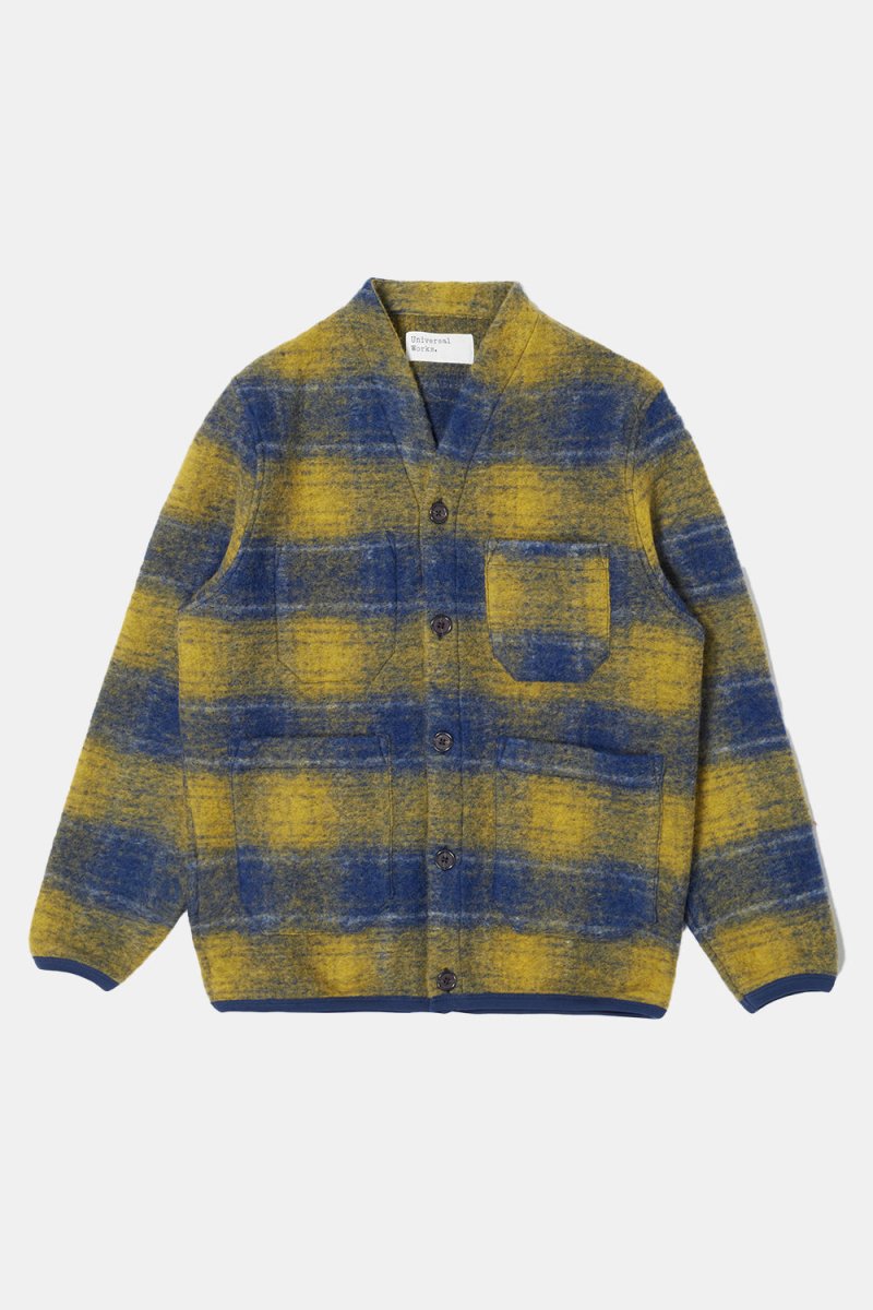 Universal Works Austin Wool Fleece (Yellow) | Sweaters