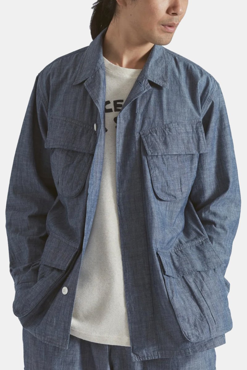 Universal Works Jungle Jacket (Indigo Chambray) | Jackets