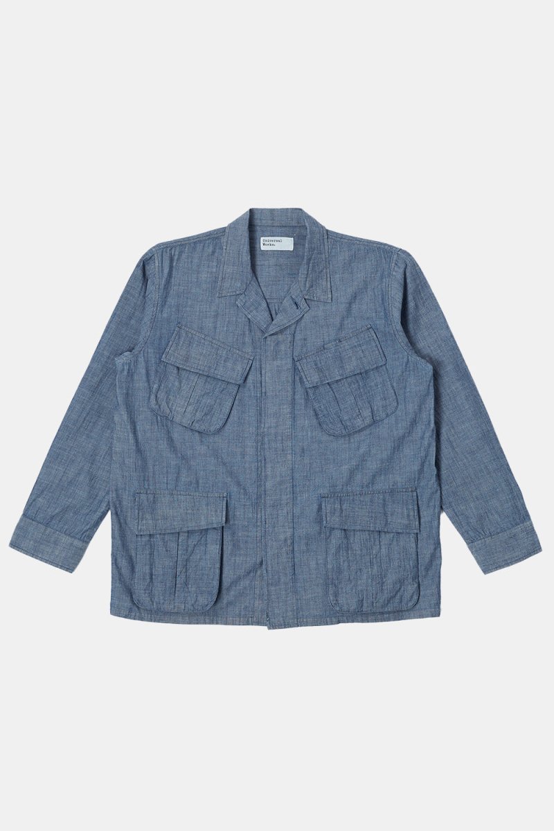 Universal Works Jungle Jacket (Indigo Chambray) | Jackets