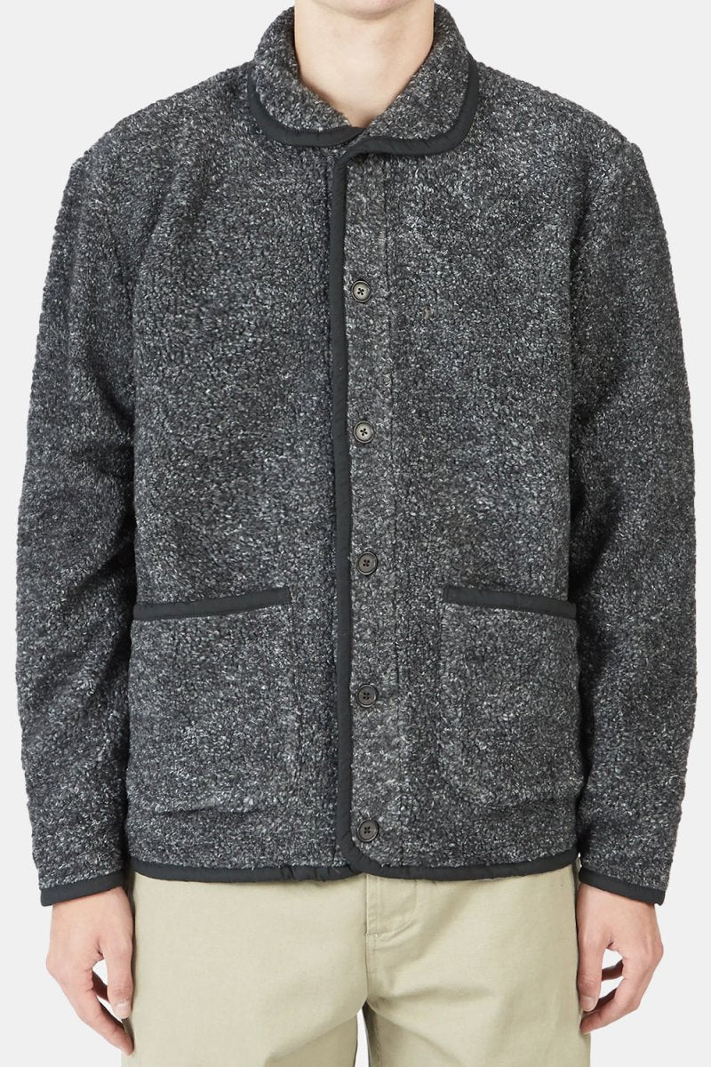 Universal Works Shakespeare Lancaster Jacket (Charcoal Fleece) | Jackets